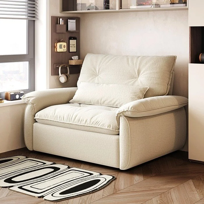 Cozy Nest Armchair Sofa Bed Beige
