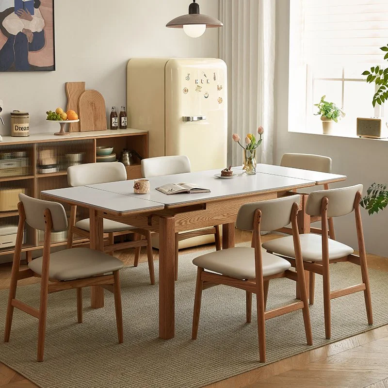 Nora Extendable Dining Set (Table+6 Chairs)