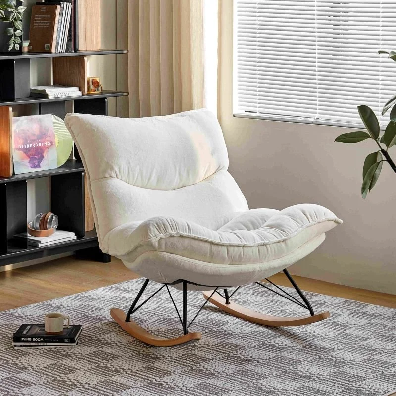 Asimex Living. Transform Your Home - Flor Rocking Chair White