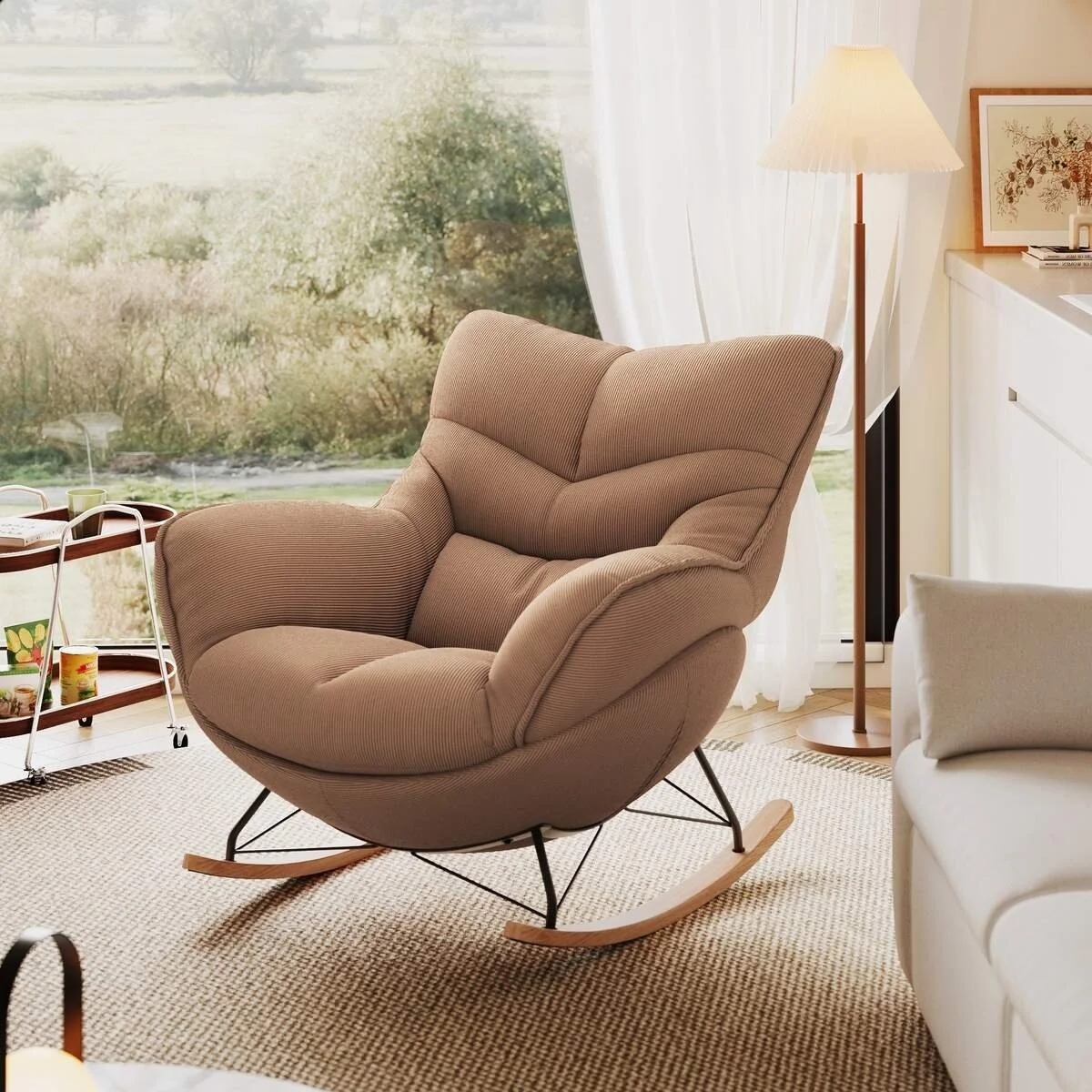 Asimex Living. Transform Your Home - Noira Rocking Chair Brown