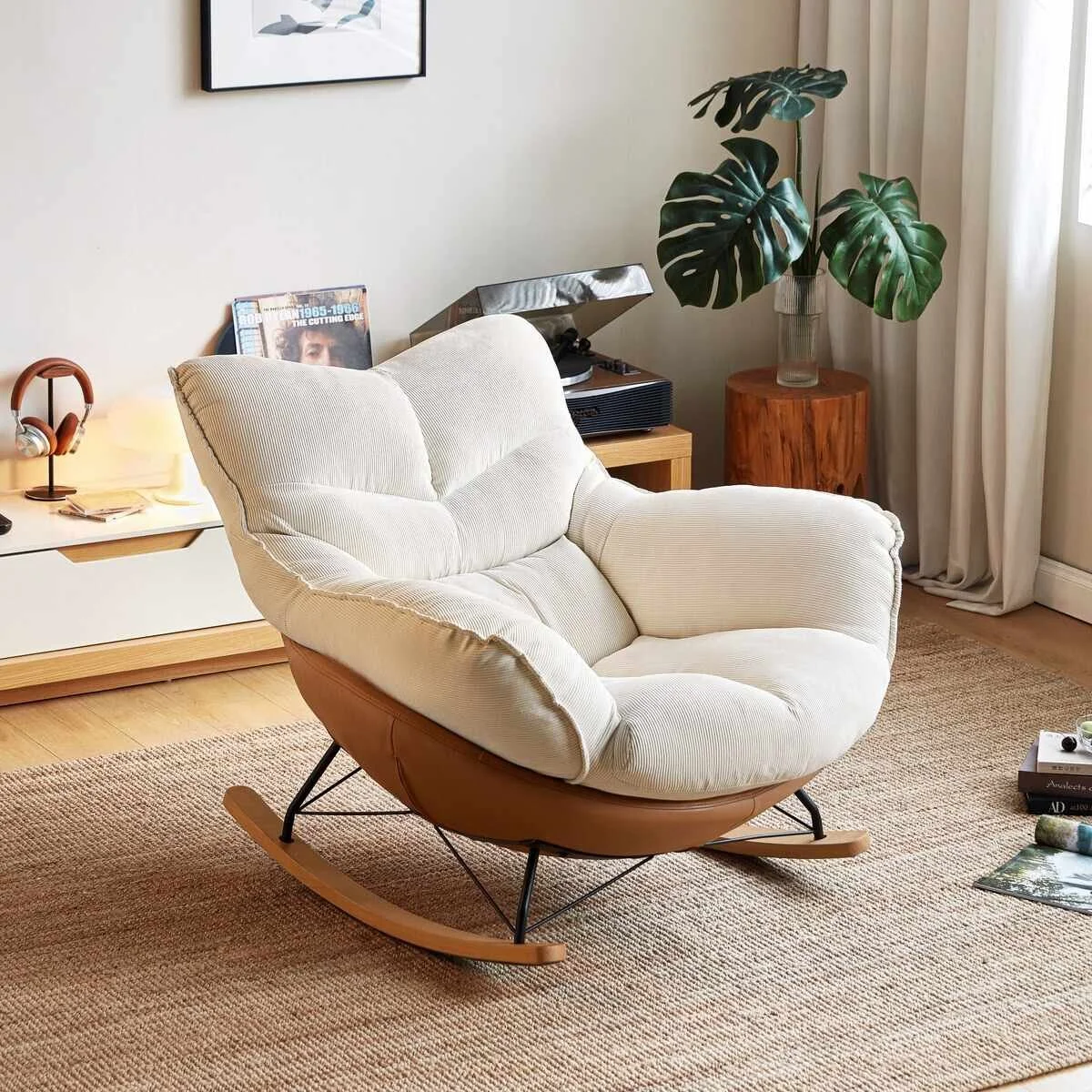 Noira Rocking Chair White