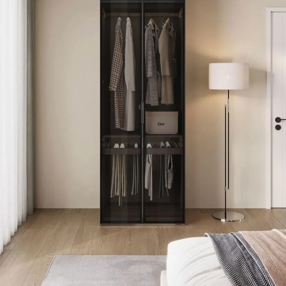 Harbor 2 Door Wardrobe Aluminium Door