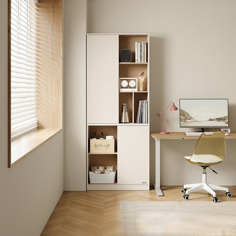 Nolynn Sliding Door Bookcase 80cm RG1X-A (1).jpg