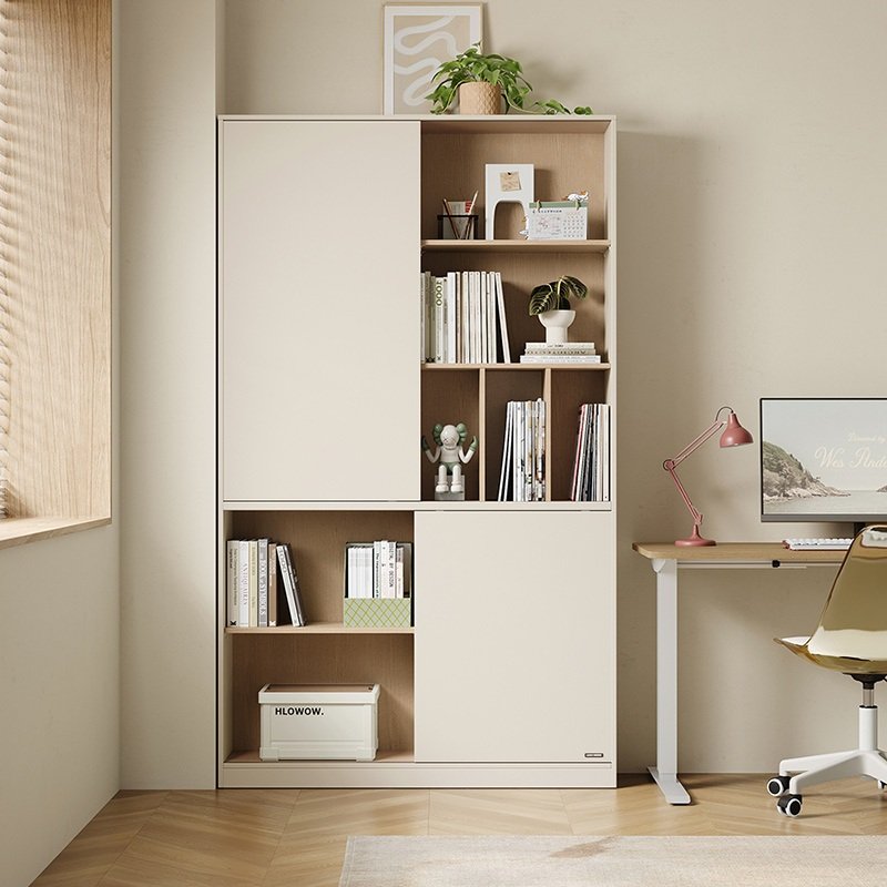 Nolynn Sliding Door Bookcase 120cm RG1X-A (1).jpg