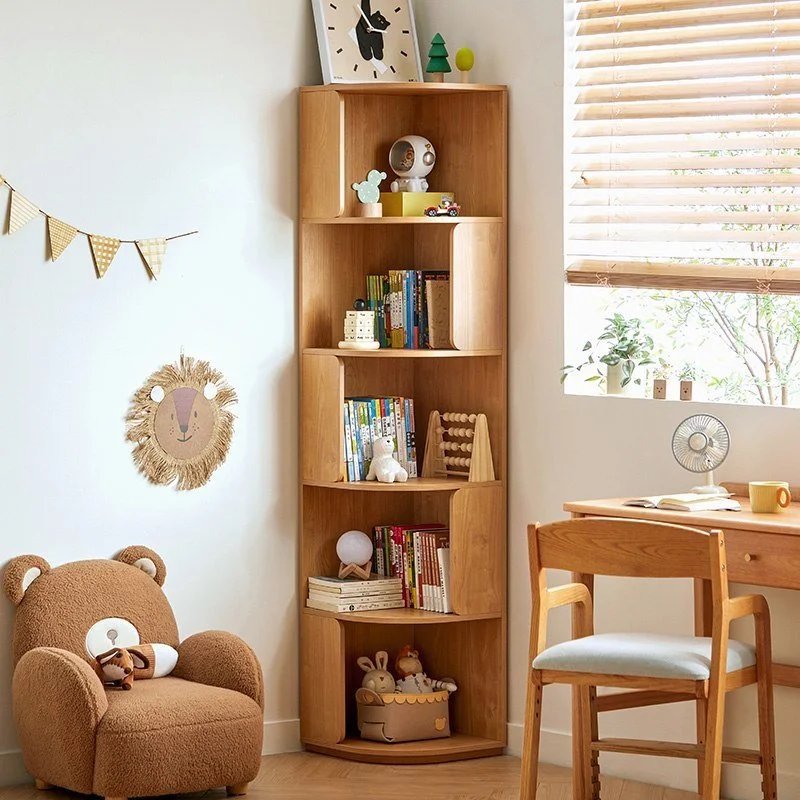 Kamila Corner Bookcase 40 cm