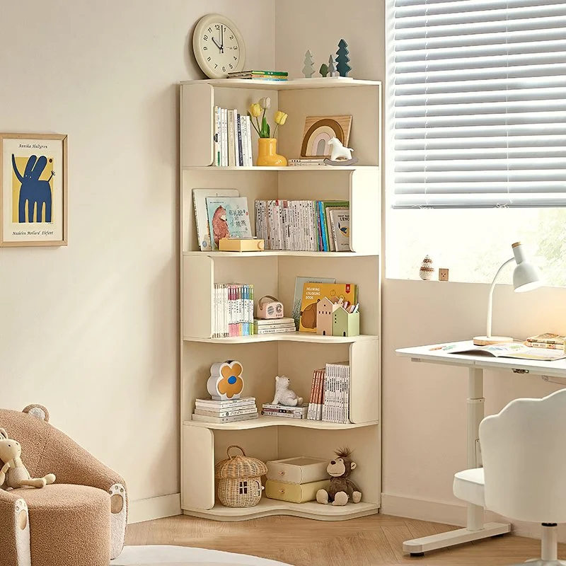 Kamila Corner Bookcase 60 cm