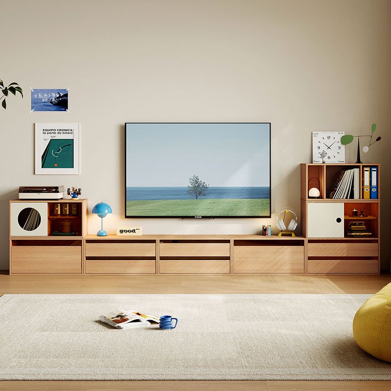 Brick Modular Tv Unit Set Option 1