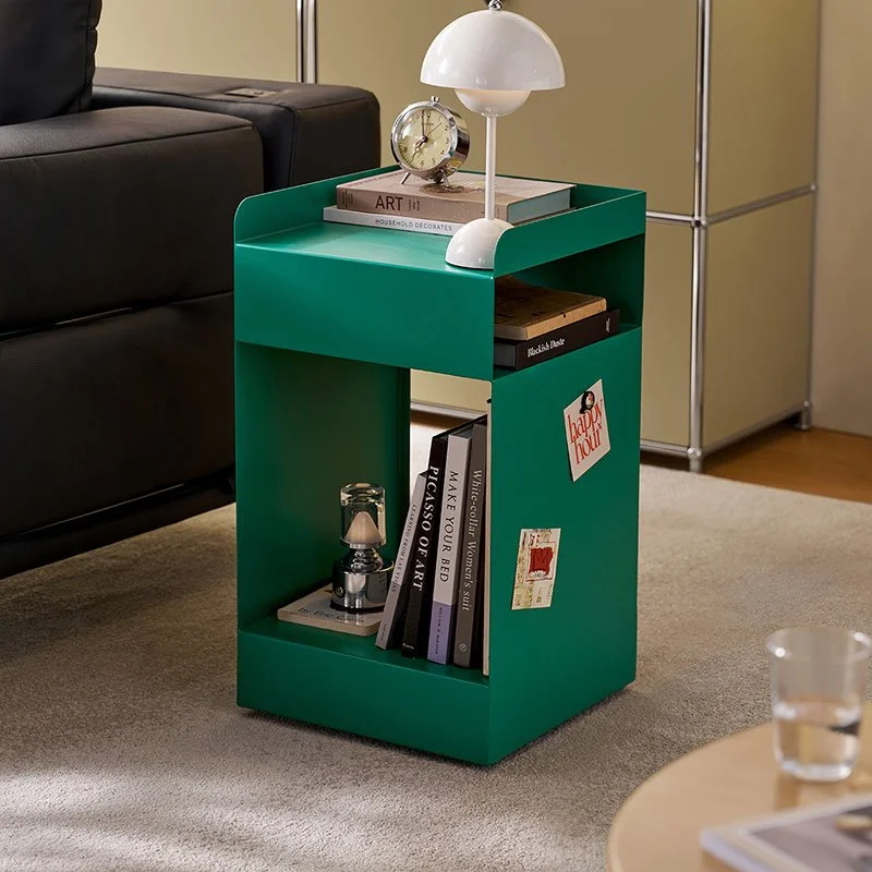 Cube Side Table Bau Green