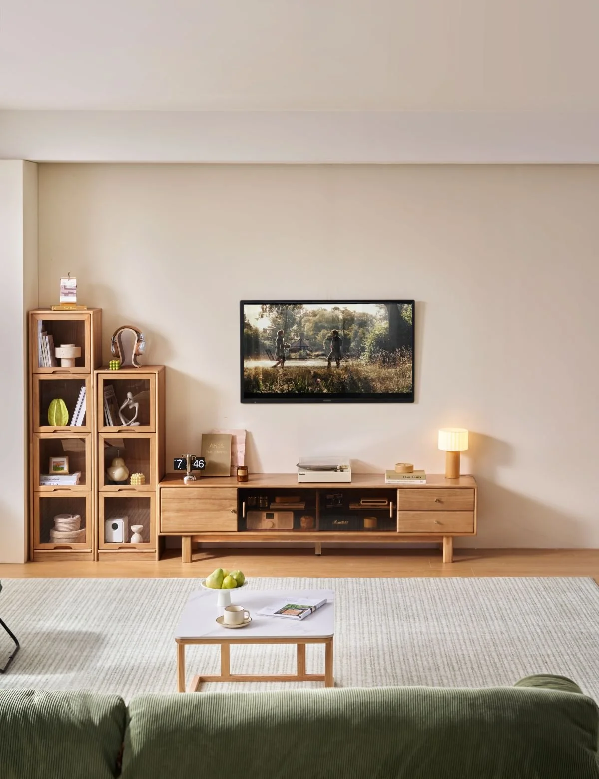 Pulsen Solid Wood Tv Bottom