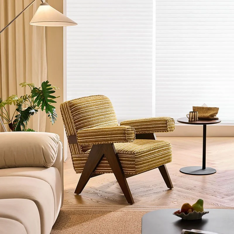 Rolan Armchair Yellow Chenille TDY220 (2).jpg