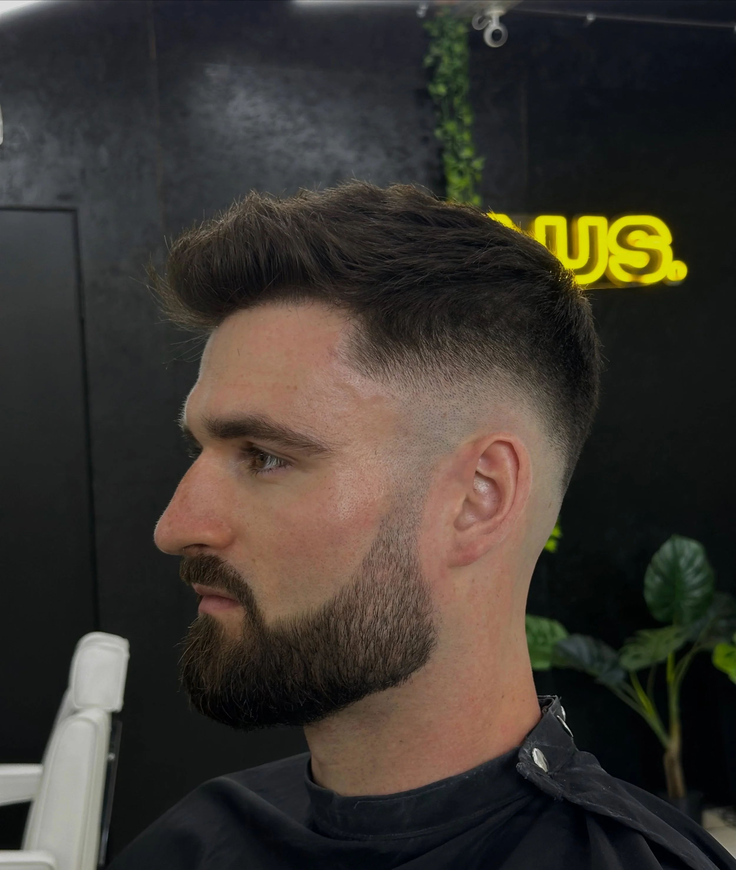The shop windows took a hit but the trims didn&rsquo;t ☄️

Hair and beard done by @mrs.birca_barber 

Head to our website to lock in your appointment

www.hausmalegrooming.co.uk
