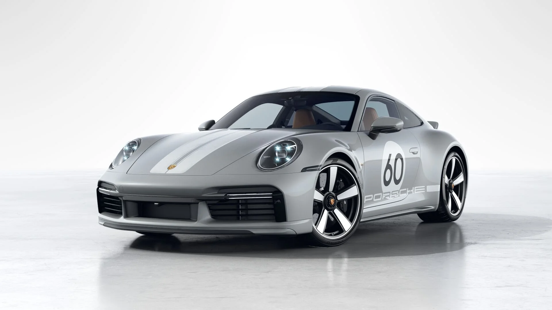 Порше 911 Sport Classic Grey