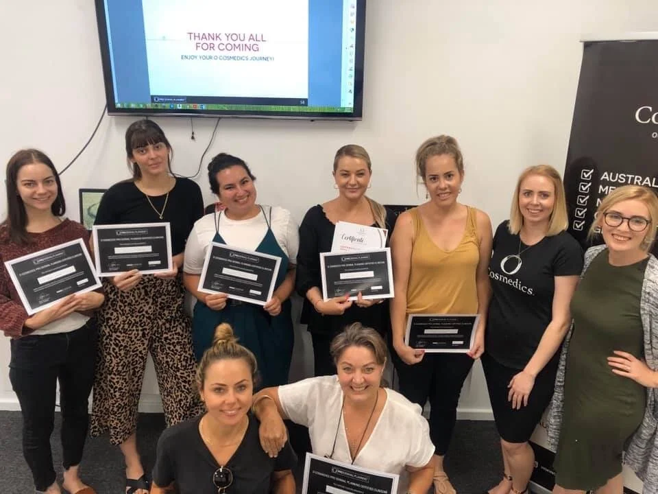 Jules from Sole Revival building her knowledge with Retail and PDP workshops for WA with an amazing group of skin Savvy therapists.