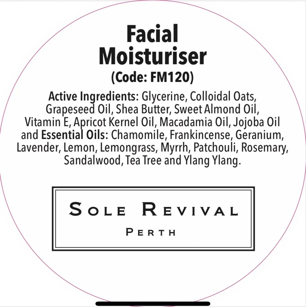 Organic and natural cleanser and moisturiser