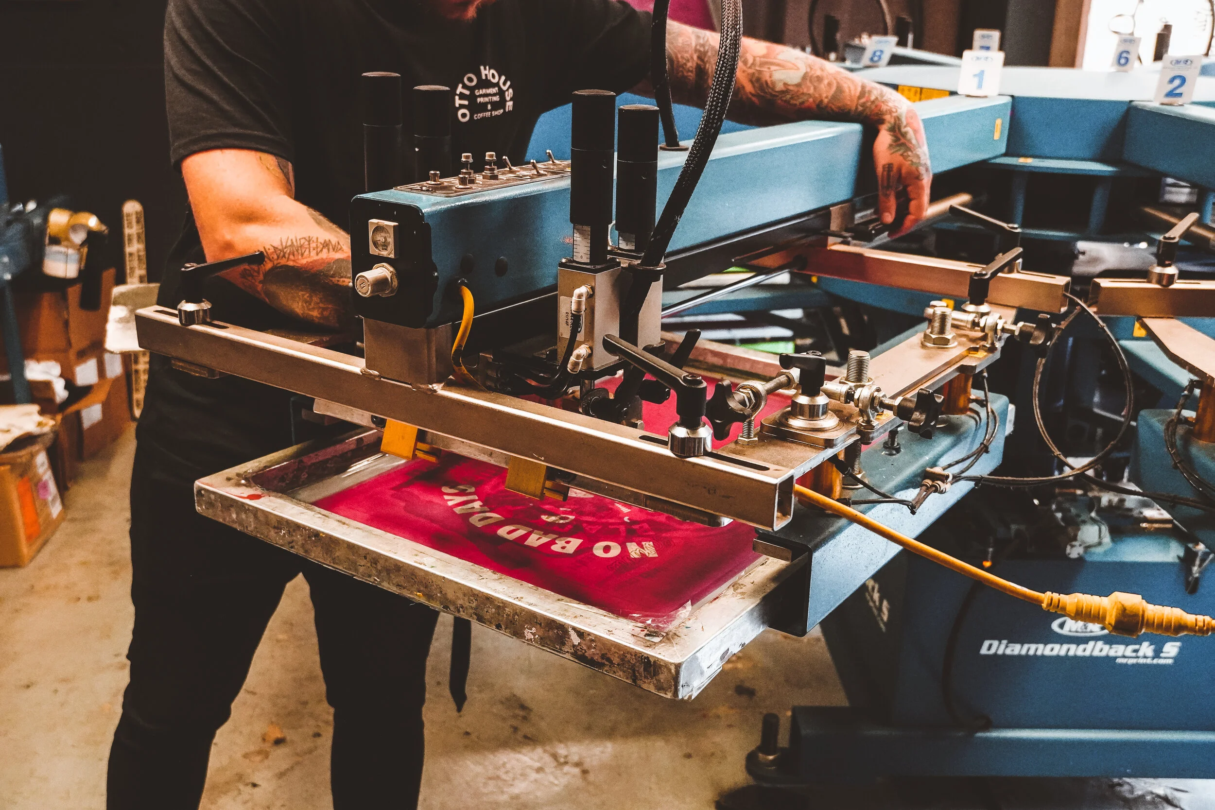 Specialise in EcoFriendly Water Based Screen Printing — OTTO HOUSE