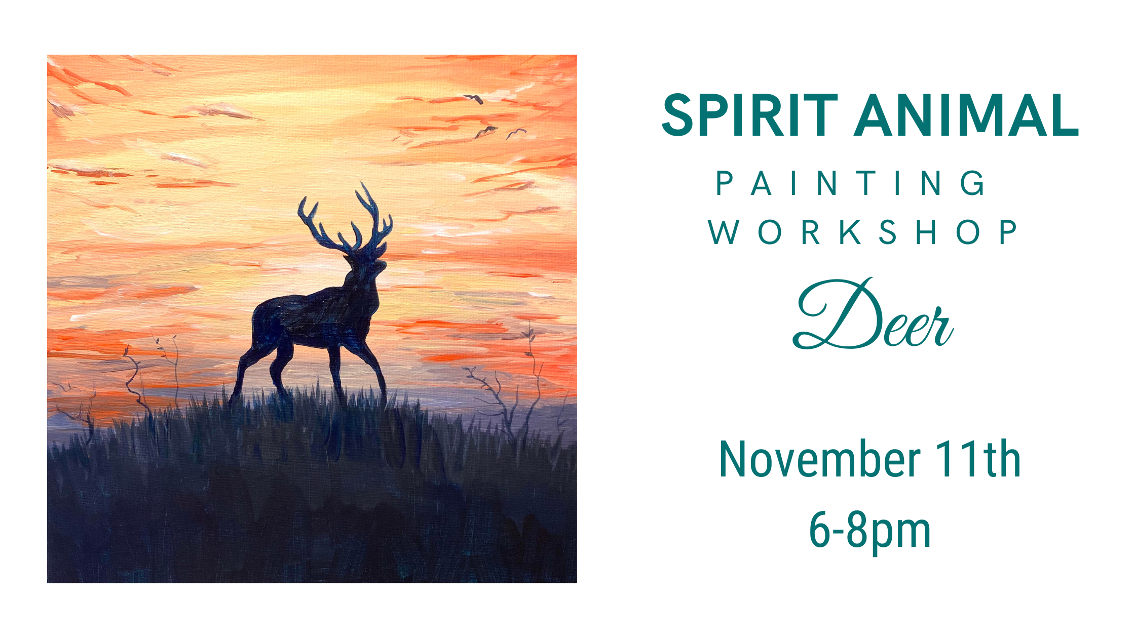 Spirit Animal Painting Workshop — Peace In The Forest
