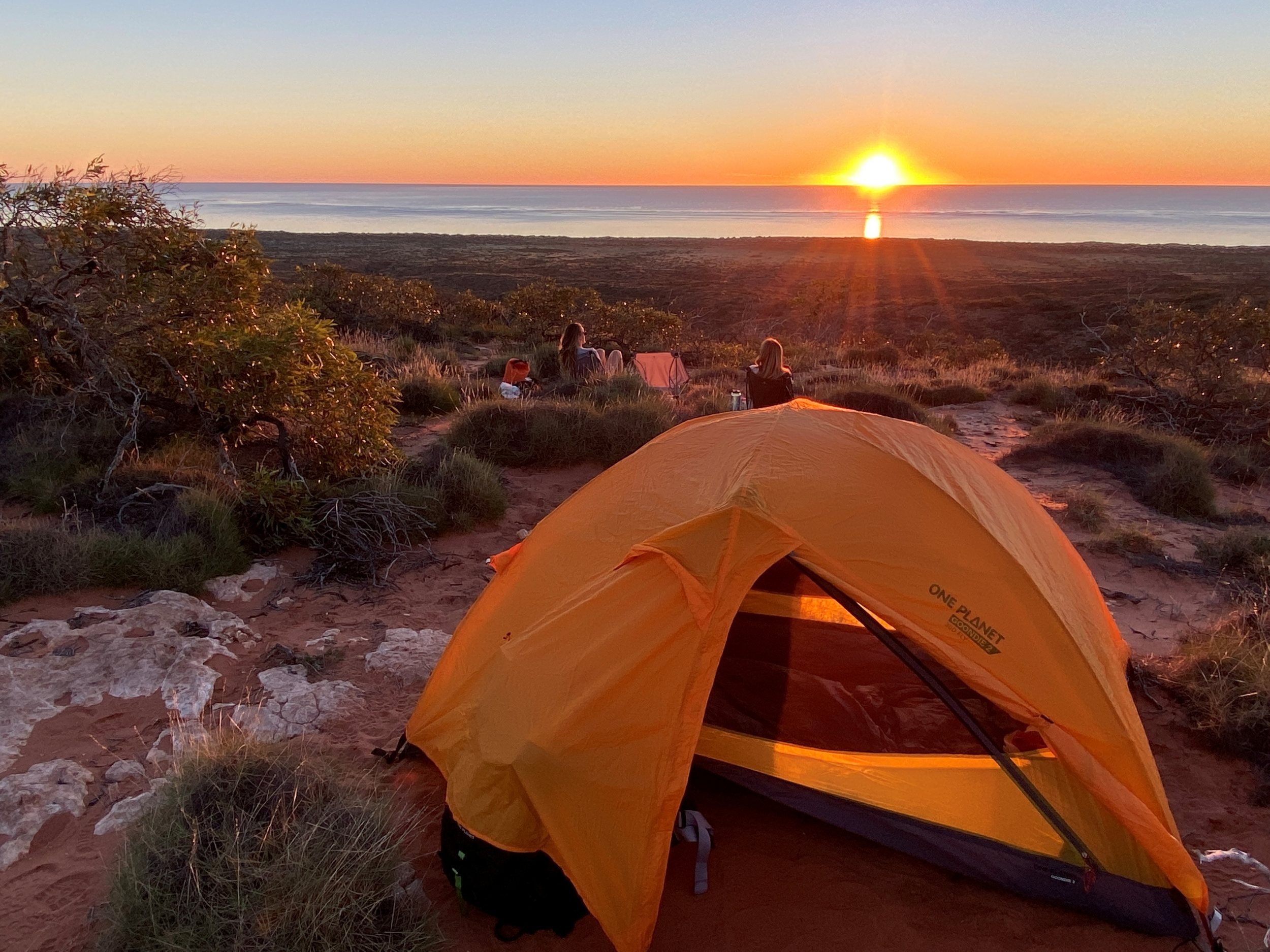 Two day trek-sunset over Ningaloo.JPG