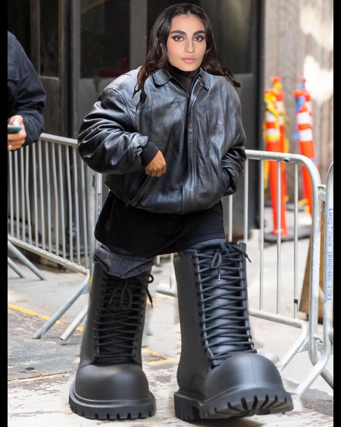 is cold. Time to gear up 🥾. take precautions. Don't catch cold. wear your boots with socks thicker than your booty . #repost