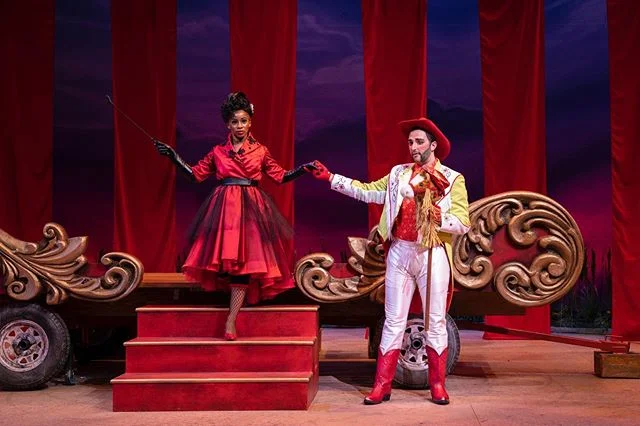 &ldquo;Big Ferocious Bear!&rdquo; Thank you to @darthchaiter for allowing me to be apart of this opera and working together to create Esmeralda, the bear tamer with a riding crop! 
Thank you to @blaineshepherd for creating this sick costume and to @u