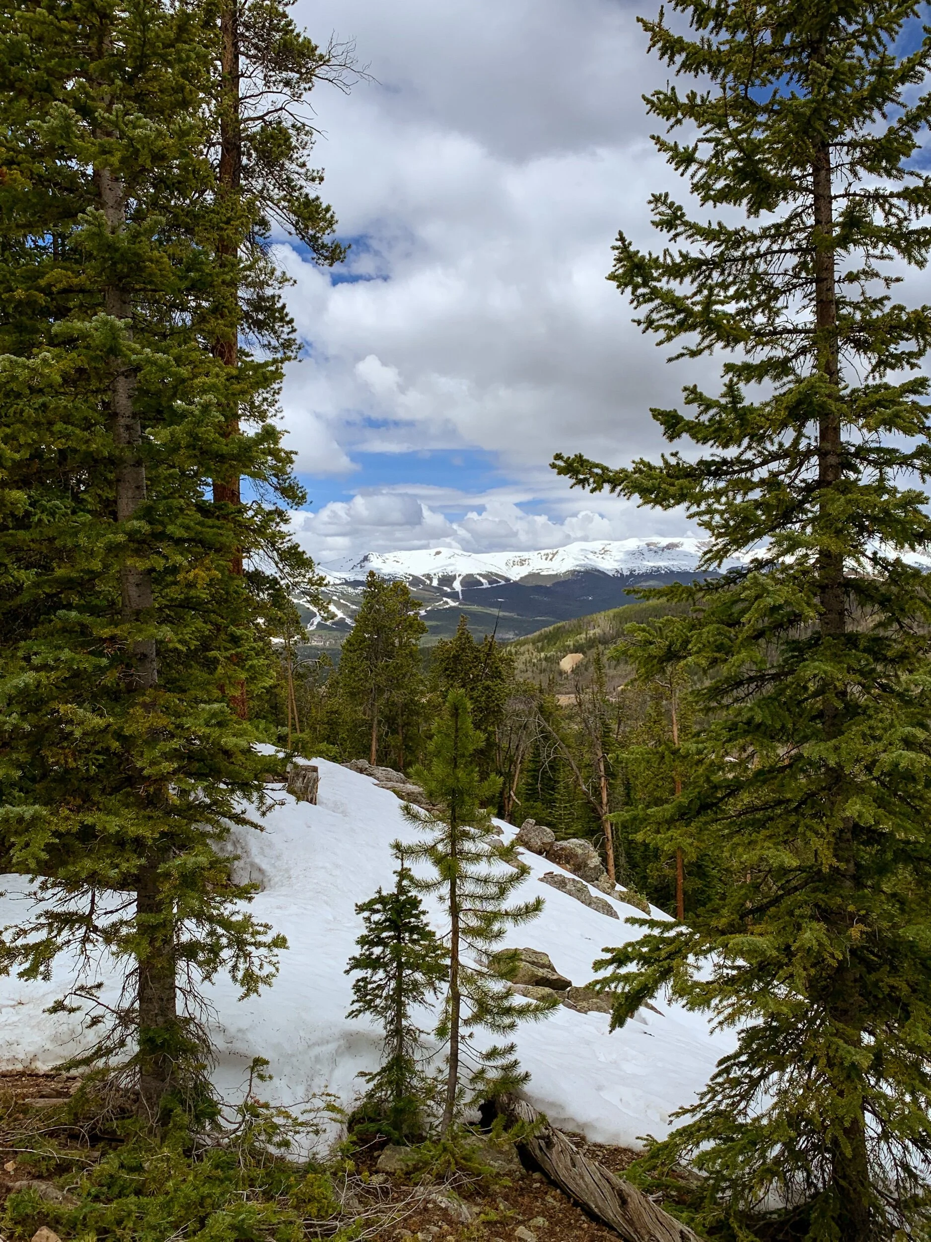 The beautiful and slightly hidden view of Breckenridge Ski Resort!