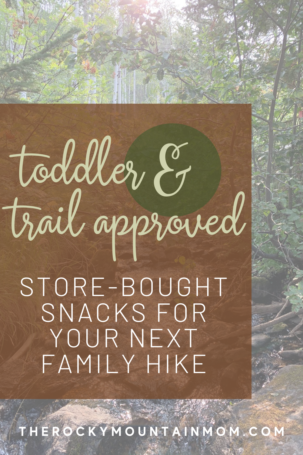 Healthy Store-Bought Snacks for Kids