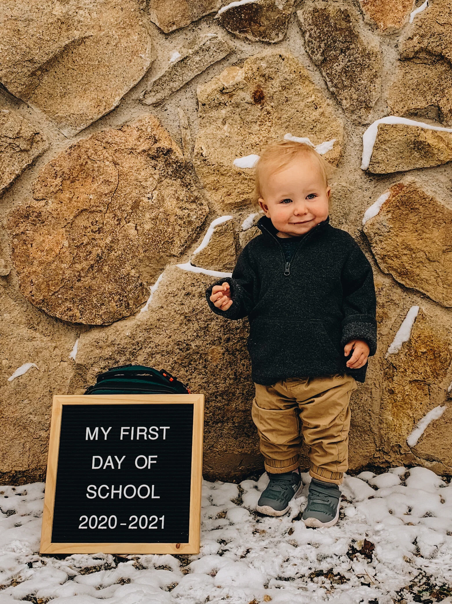 Carson’s First Day of School