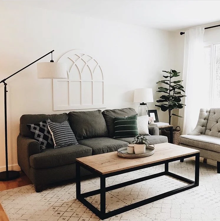 HOW TO BUILD YOUR OWN MODERN FARMHOUSE COFFEE TABLE!