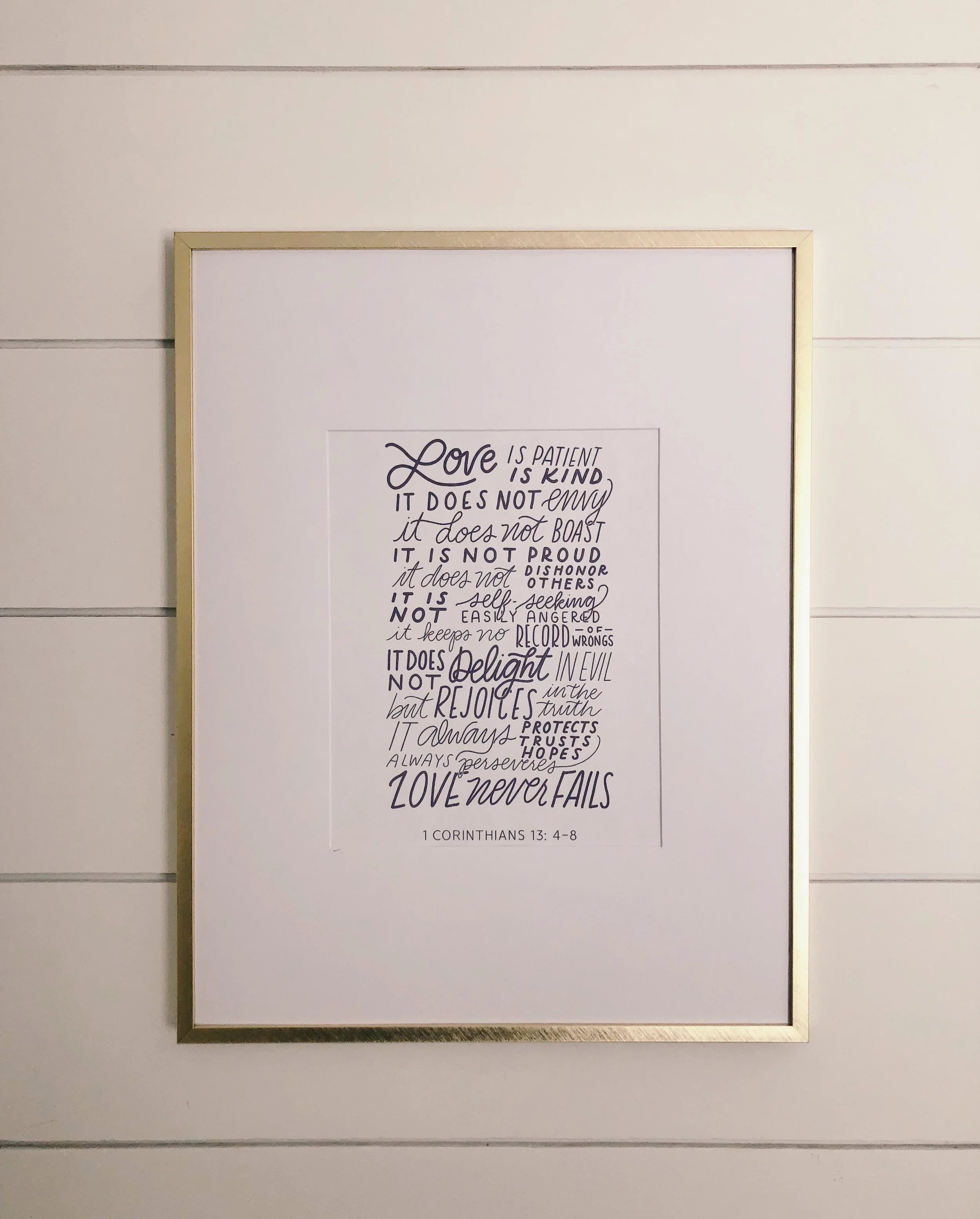 Love is Patient, Love is Kind | Free Printable