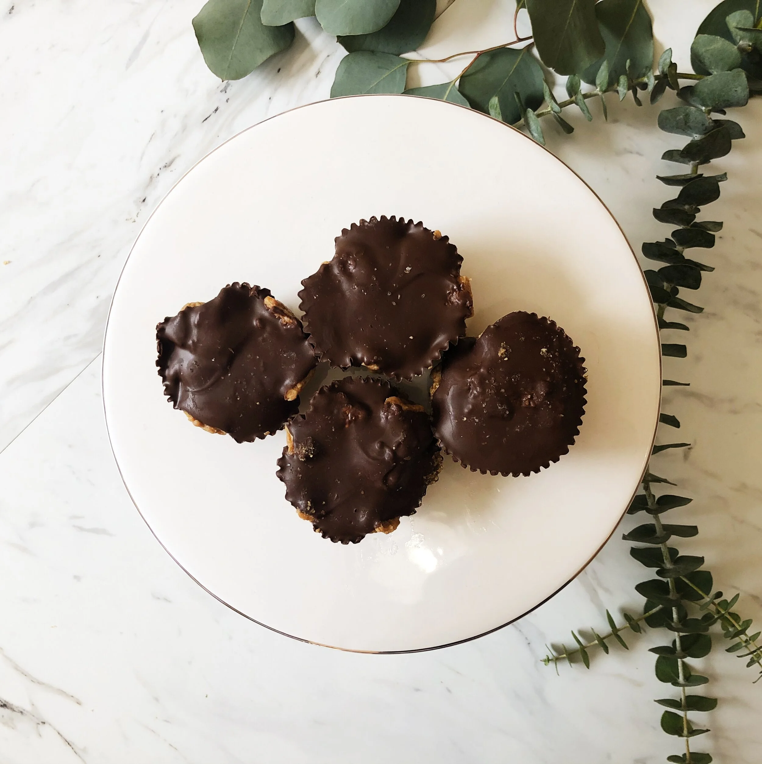 No-Bake Peanut Butter Chocolate Chex Cups