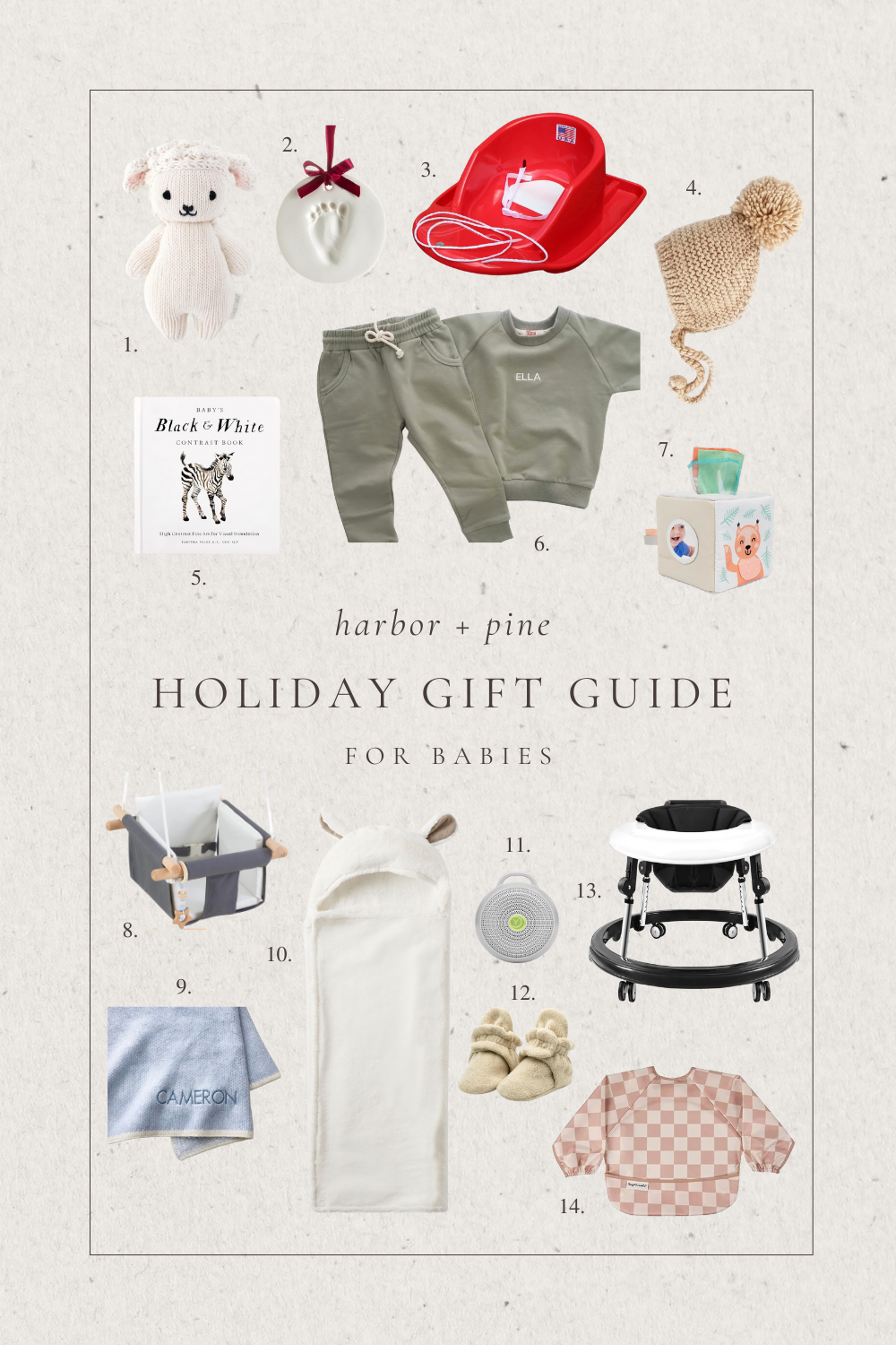 2023 Holiday Gift Guides: For the Babies and Toddlers — Harbor + Pine