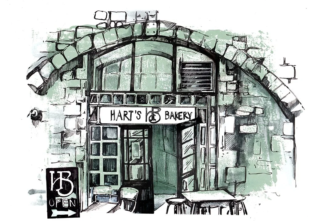 Hart's Bakery Print