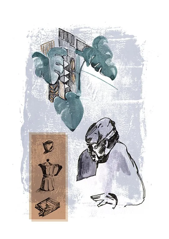 Old Man Print