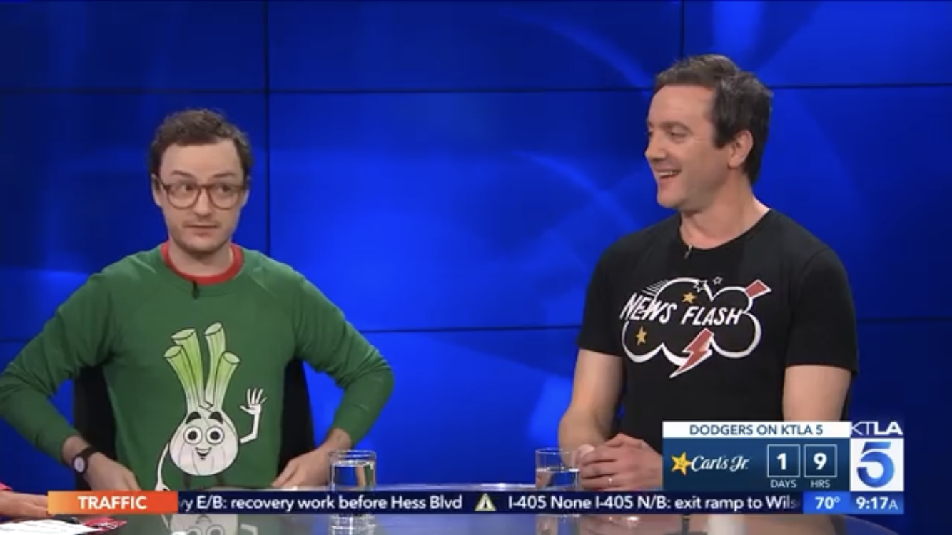 Griffin and the Hello Fennel shirt
