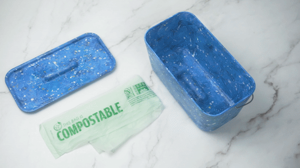 Fits standard compostable bags (Copy)