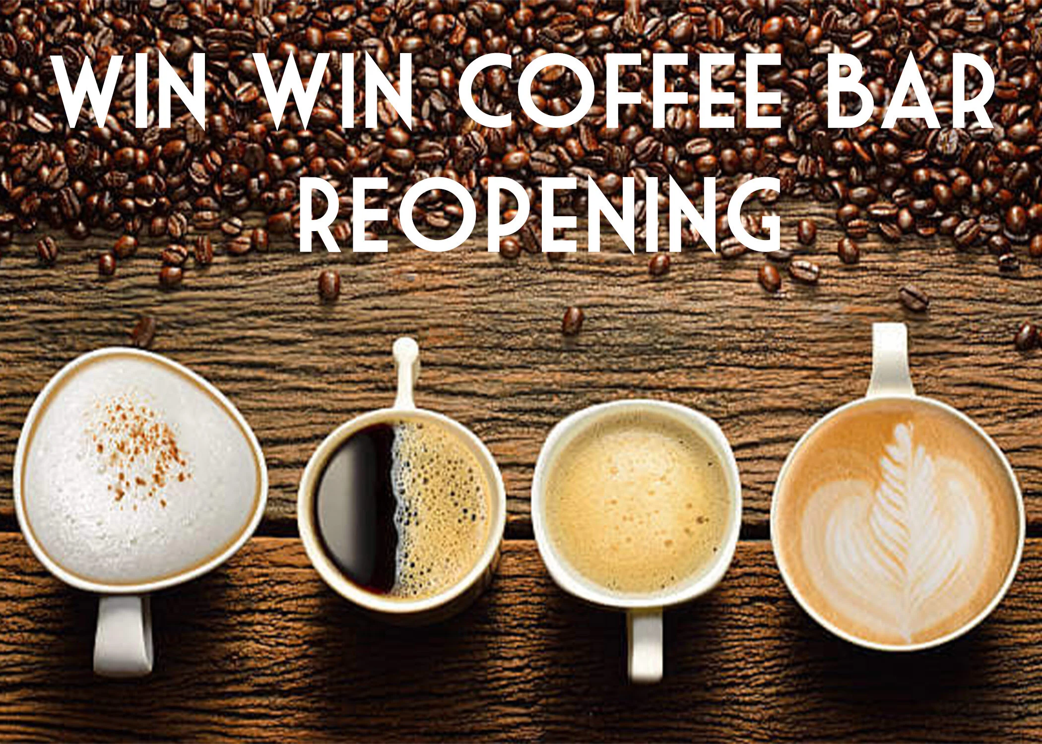 Win Win Coffee Bar is Back!