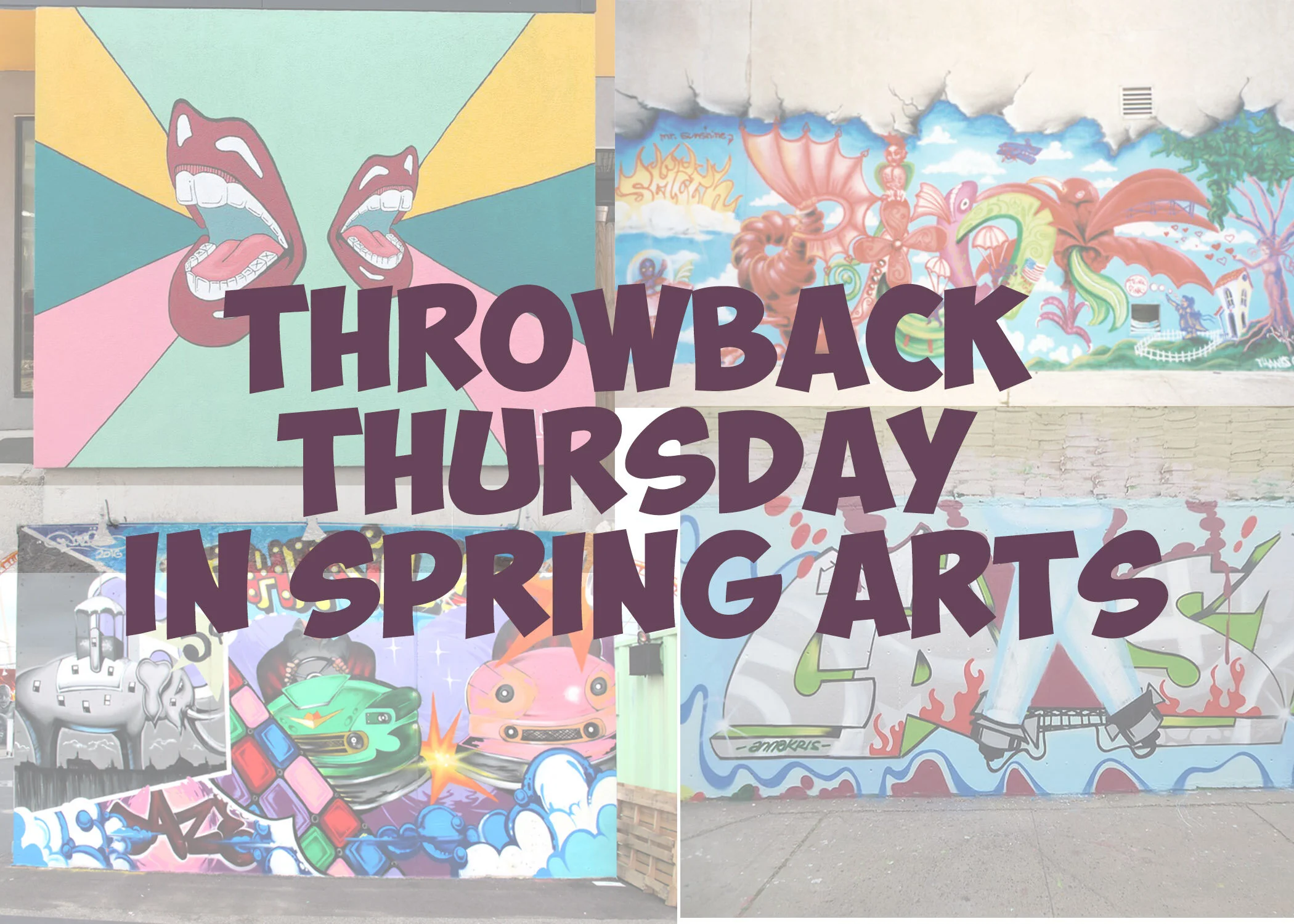 Throwback Thursday in Spring Arts