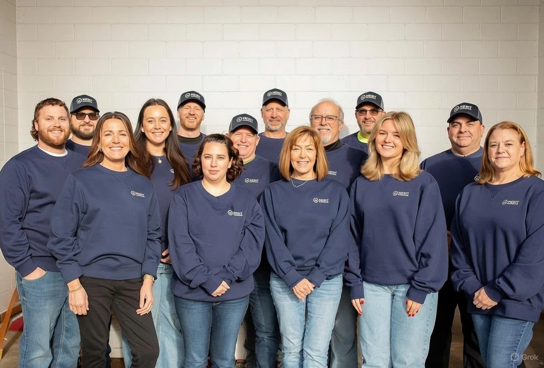 Our team 💙

Built on Character, Strengthened by Integrity, Renowned for Quality. Since 1957, Merit&rsquo;s mission has been to serve our clients with purpose and integrity. Our mission defines why we build, who we build for, and the impact we strive