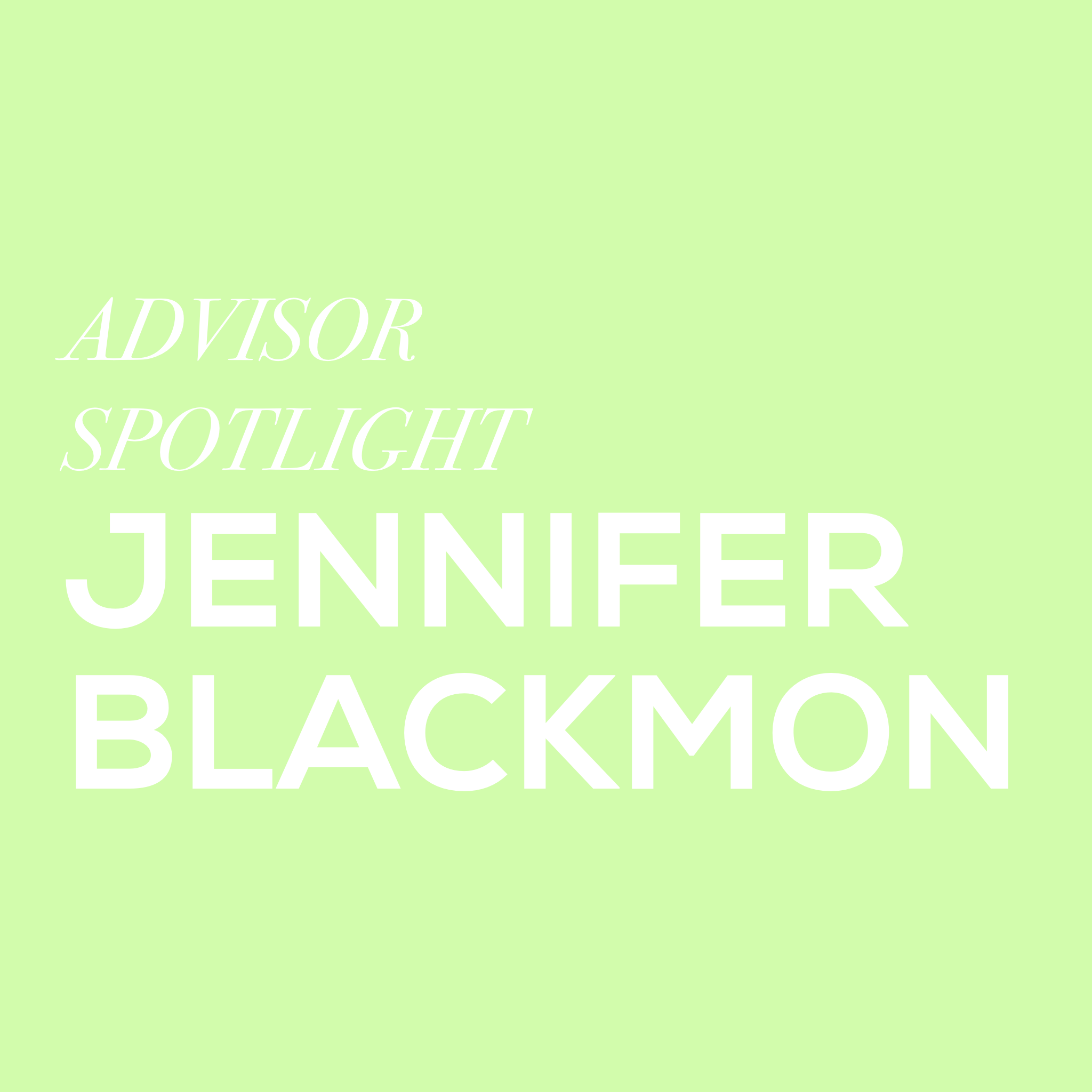 Apparel Advisory Board Member Spotlight: Jennifer Blackmon