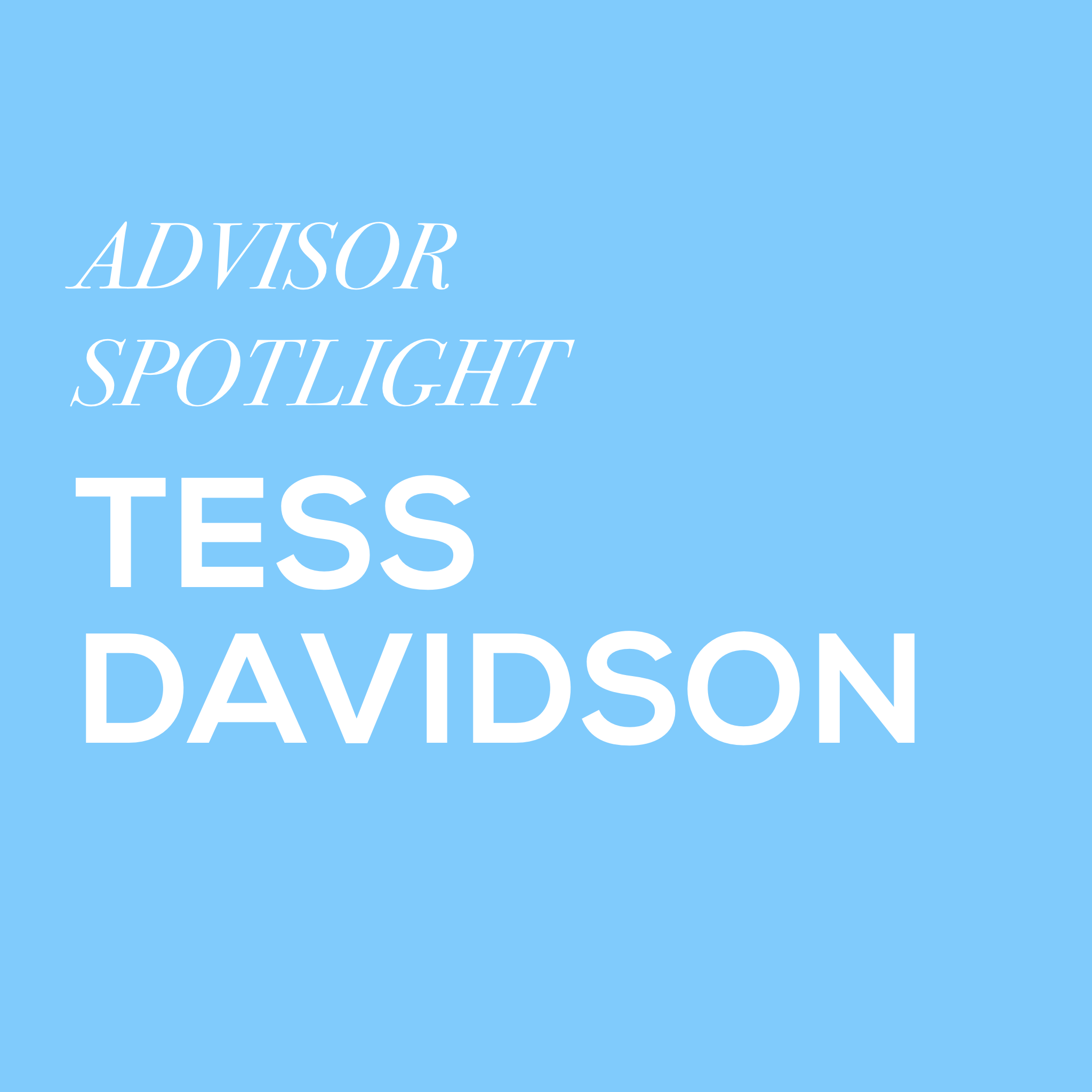 Apparel Advisory Board Member Spotlight: Tess Davidson