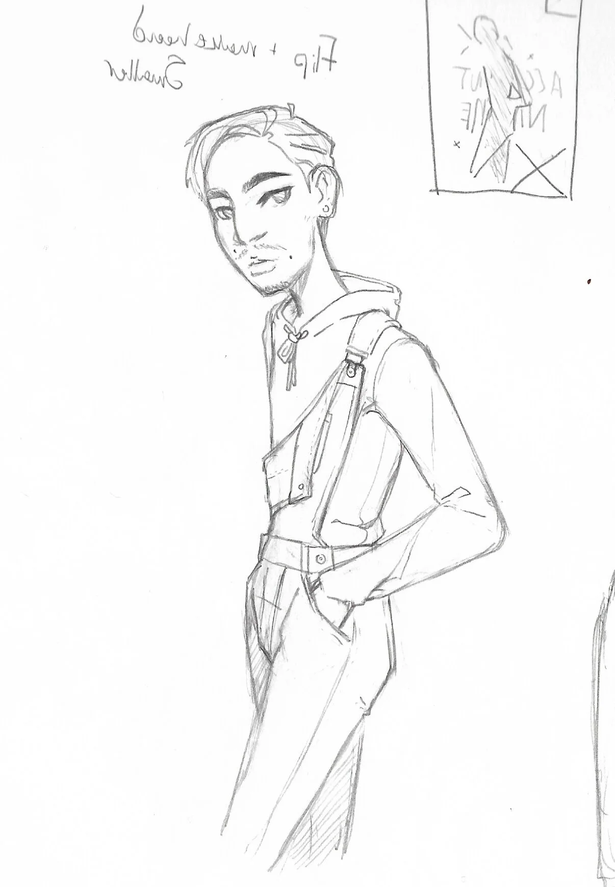 ACCOUNT NAME: JOY (WIP) 12 x 18 in, Digital Illustration, 2020