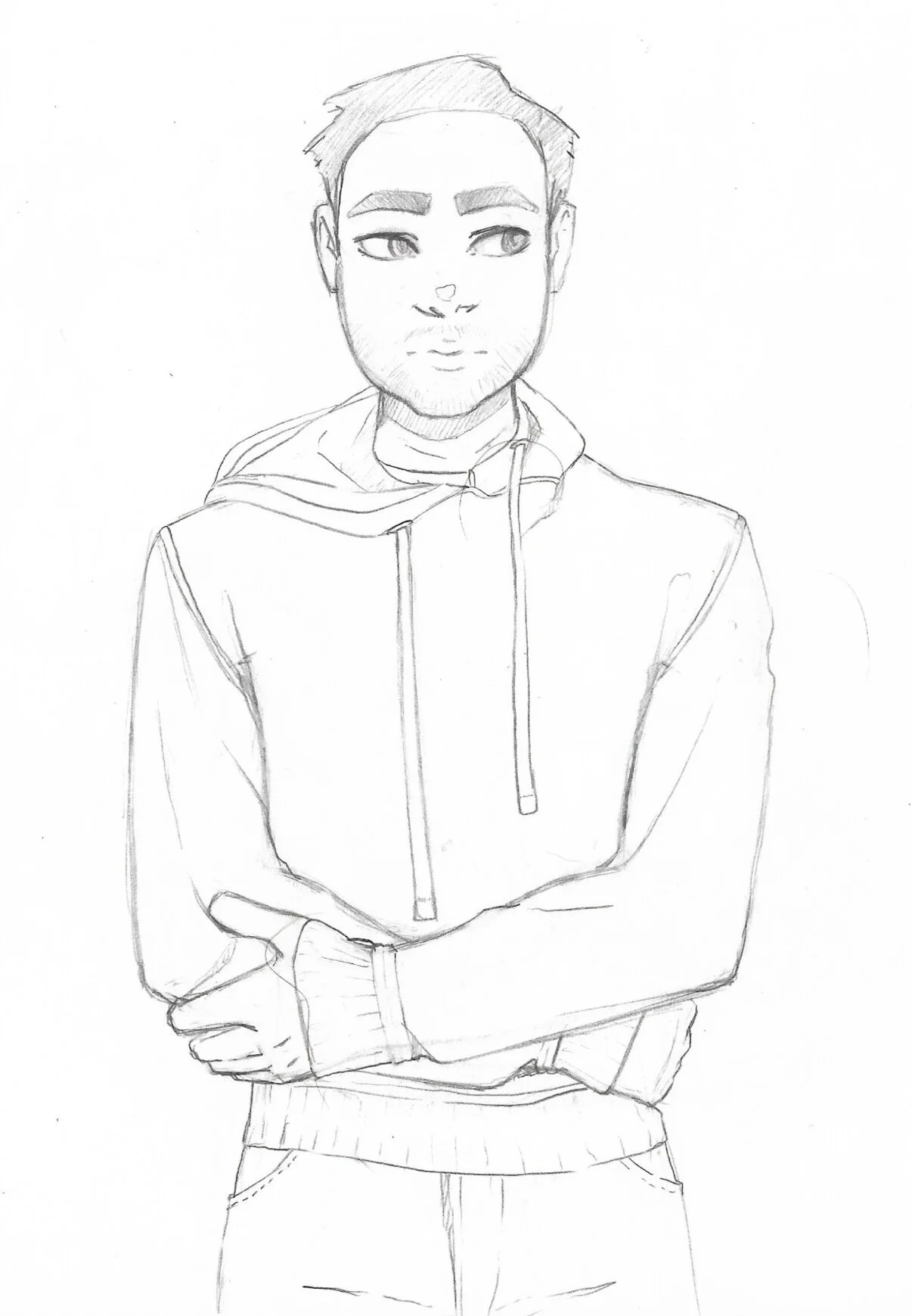 ACCOUNT NAME: RILEY (WIP) 12 x 18 in, Digital Illustration, 2020