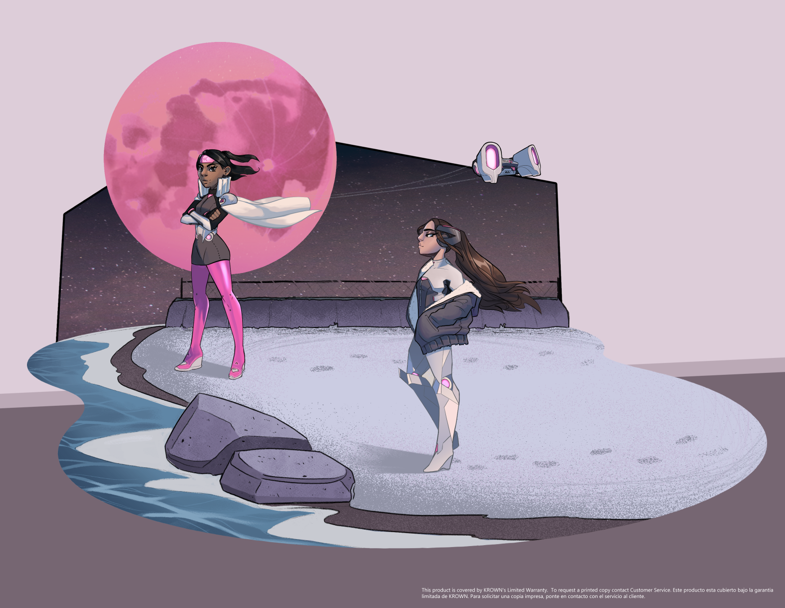 ACCOUNT NAME Game Inside Cover  5.24 x 4.06 in, Digital Illustration, 2020
