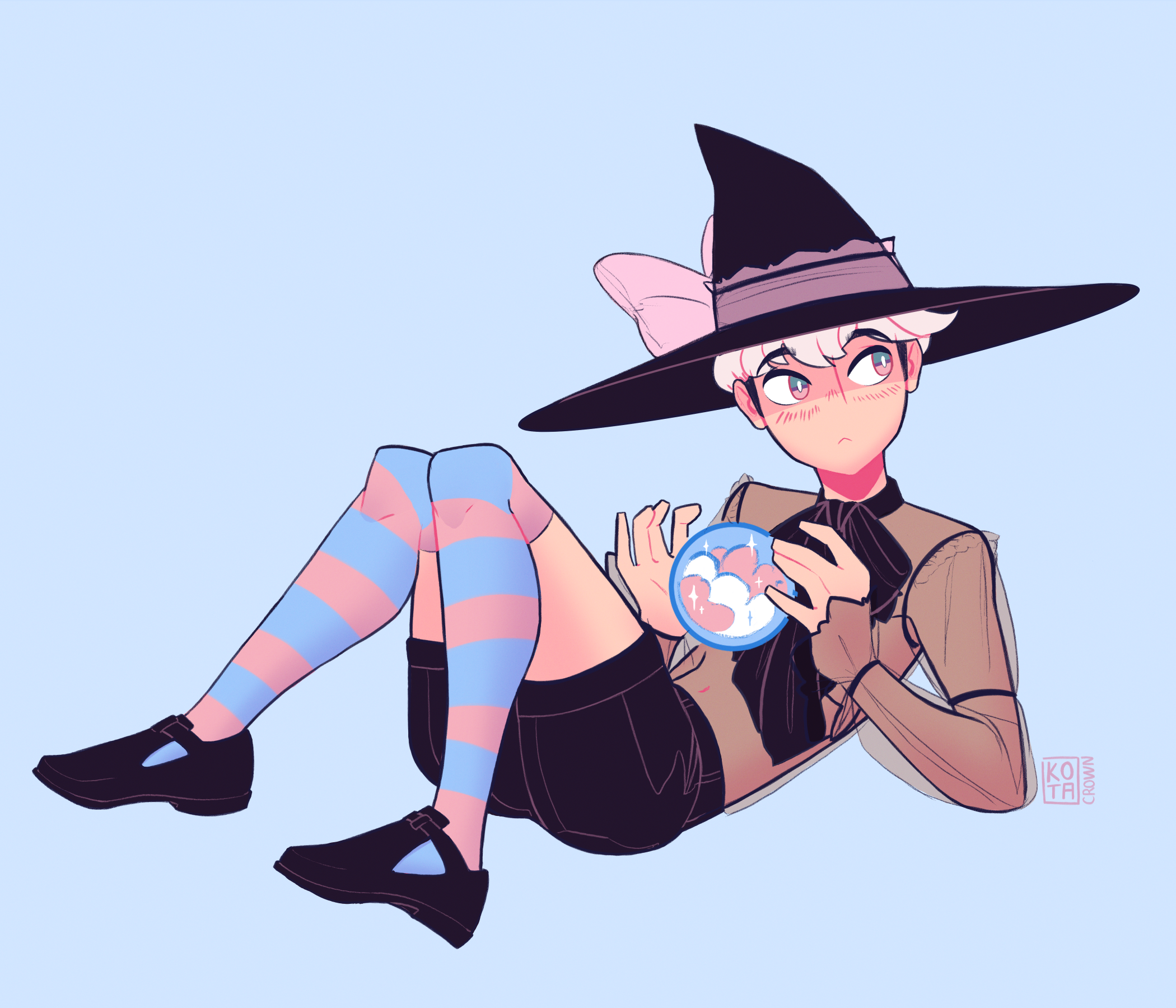 Blue witch