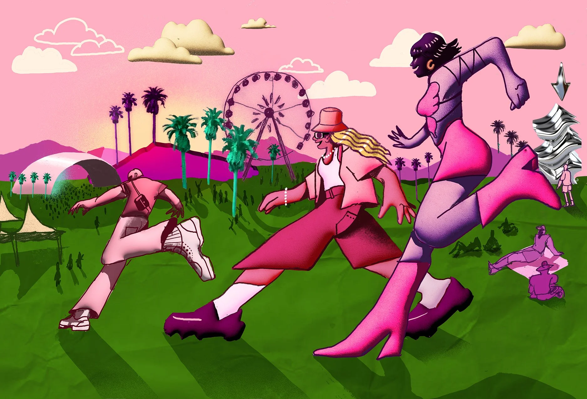 Coachella x Global Inheritance 2025 Postcard 