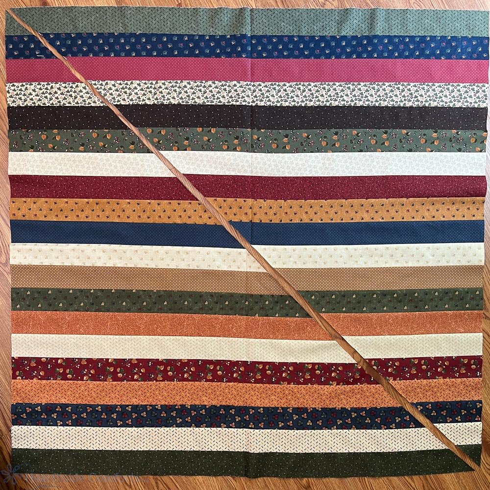 How to Make a One-Block Jelly Roll Quilt — Hearthside Comforts