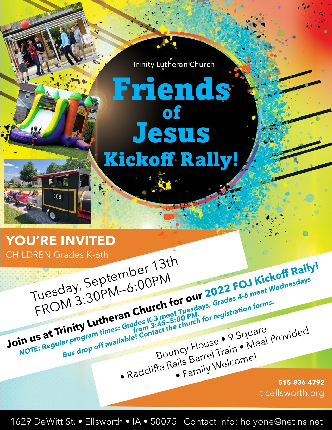 Friends of Jesus Kickoff Rally!