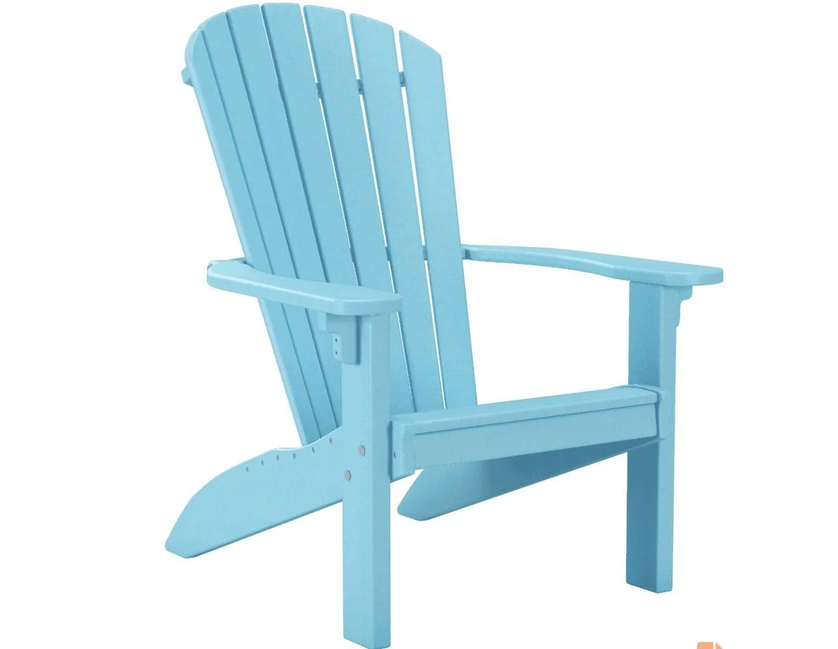 Finch Adirondack Chair- Ocean Blue