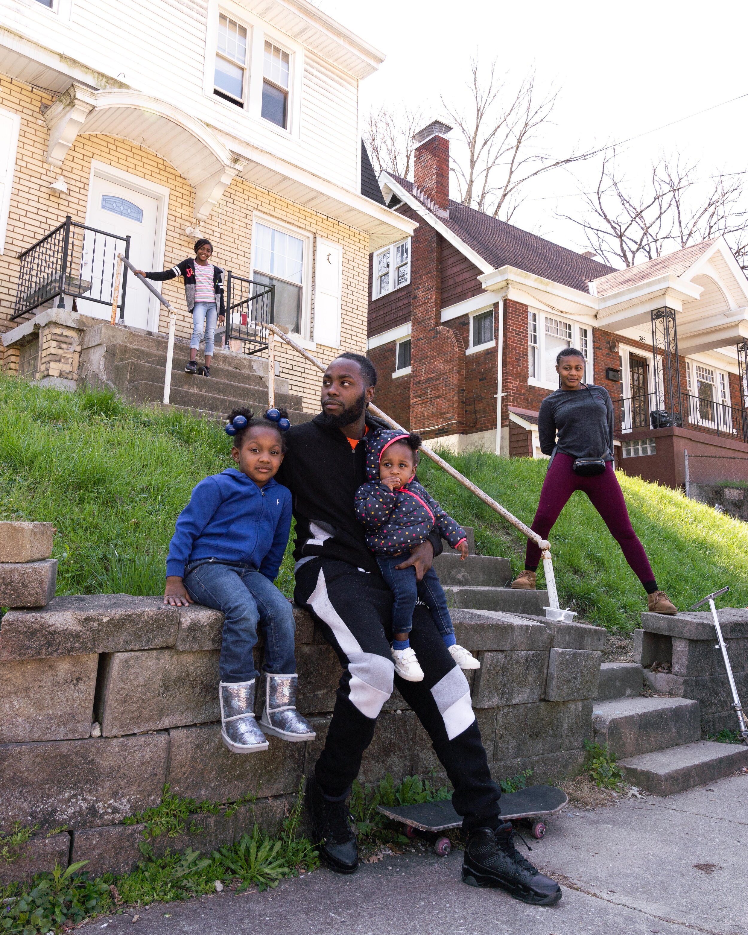  “We’ve been spending a lot more time with our babies, not working since everything started. We get outside every chance we get though. Thank you lord for a yard for these kids.” - Lemark (father &amp; family) | 04/02/20 (Cincinnati, OH) 