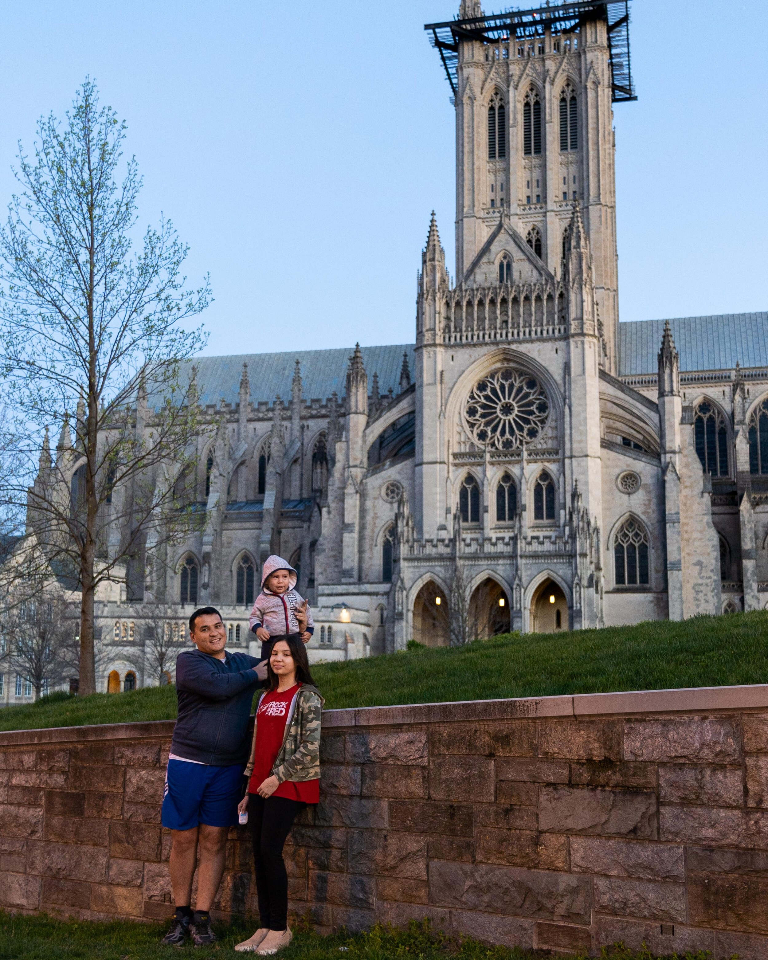  “I’m in landscaping. Mostly building, how do you call them? Heavy-duty fences for your property.” - Anonynous | 03/30/20 (National Cathedral, Washington D.C.) 
