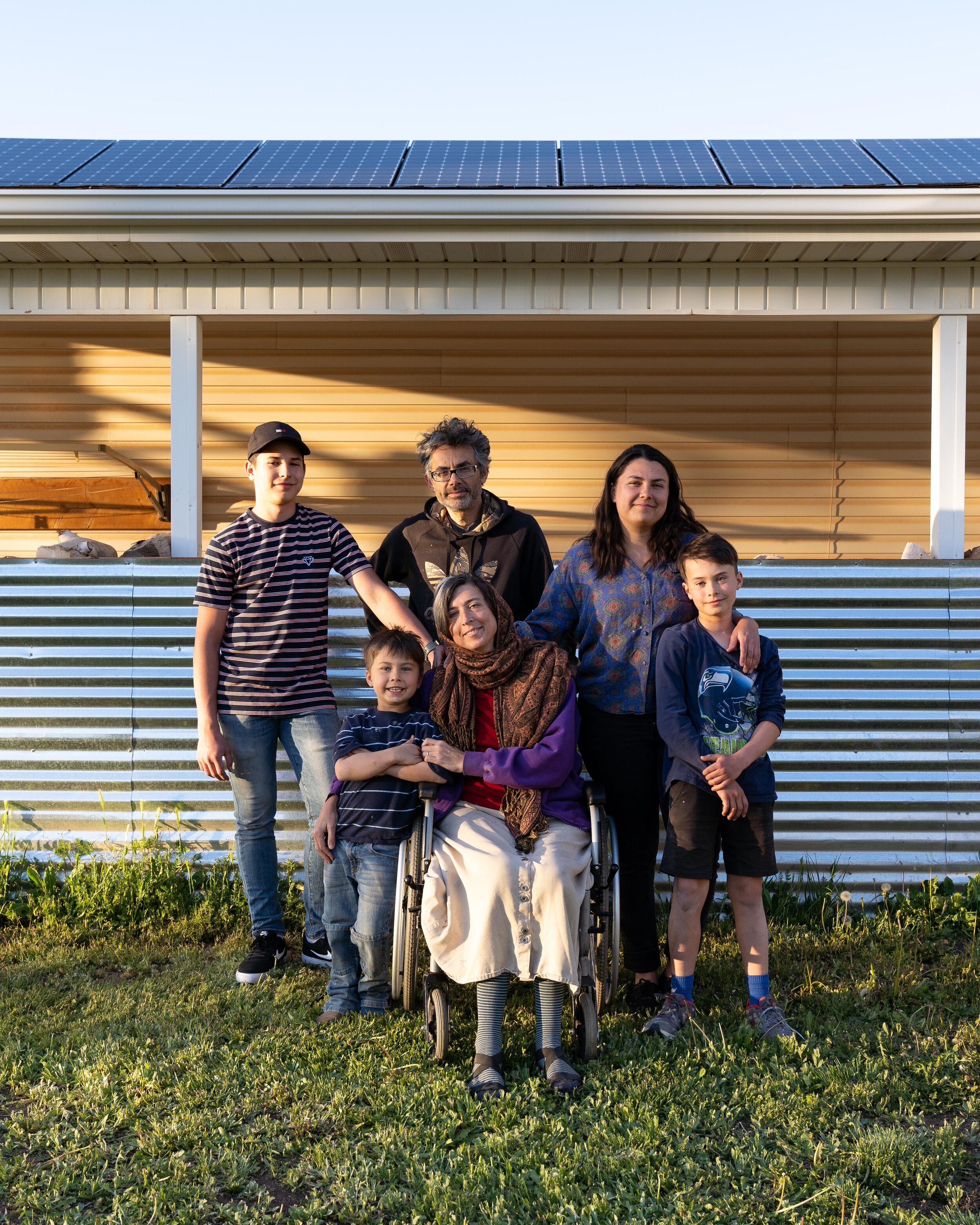  “We’d love to have you for dinner if you can stay for a bit. We’ll set everything up in the backyard.” - Allegra (Franco, JT, Aubrey, Leslie-María, Allegra, Dante) | 04/24/20 (New Harmony, UT) 